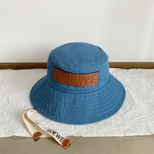 Loewe Men Womens Bucket Hat Luxury Brand Design Loewe Hats with Original Box  