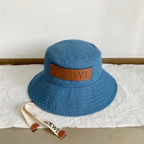 Loewe Men Womens Bucket Hat Luxury Brand Design Loewe Hats with Original Box  