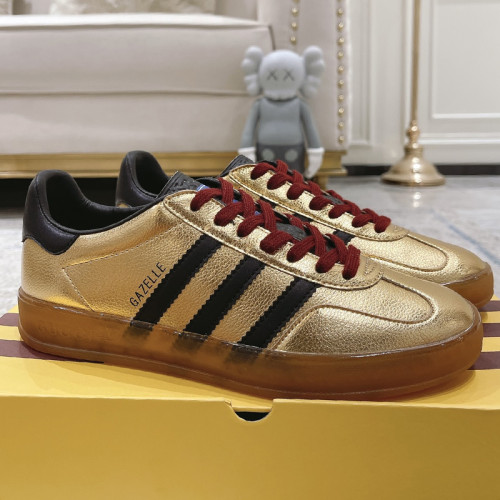 Gucci Adidas Gazelle Womens Shoes Sneakers Luxury Brand adidas x Gucci Gazelle sneaker with Original Box Whatsapp 