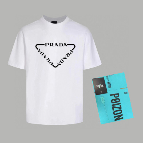 Prada Luxury Brand Men Womens Short Sleeve T-Shirt T shirts   