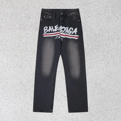 Balenciaga Luxury Brand Women Mens Pant Jeans with Original Box   