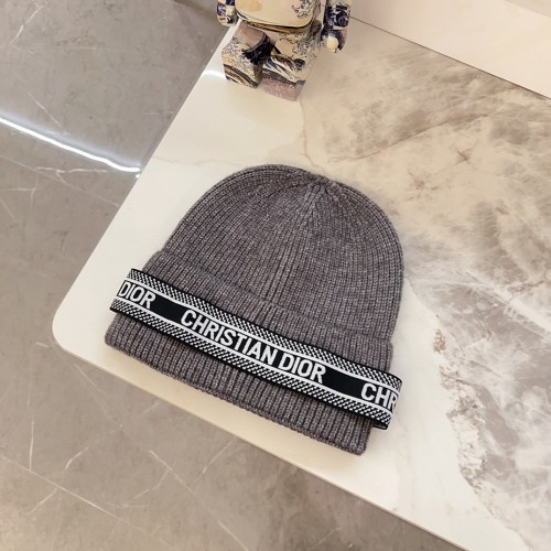 Dior Men Womens Knit Hat Luxury Brand Design Dior Cap with Original Box  