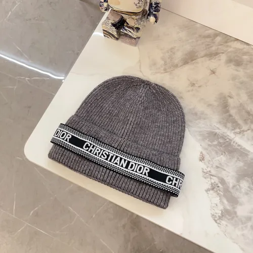 Dior Men Womens Knit Hat Luxury Brand Design Dior Cap with Original Box  