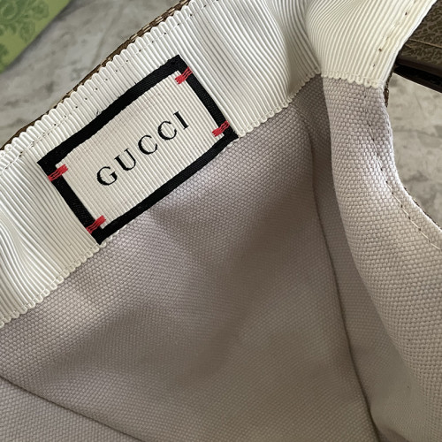 Gucci Womens Cap Baseball Hat Luxury Brand 681264 3HAGJ 2564 Jumbo GG canvas baseball hat in camel and ebony with Original Box  