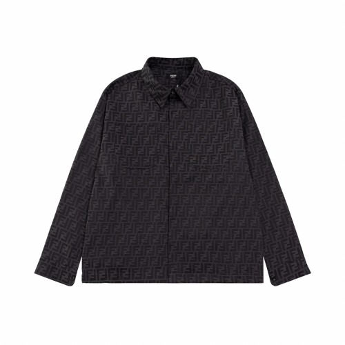 Fendi Men Womens Shirt Coat Luxury Brand Mens Jacket Top Quality   