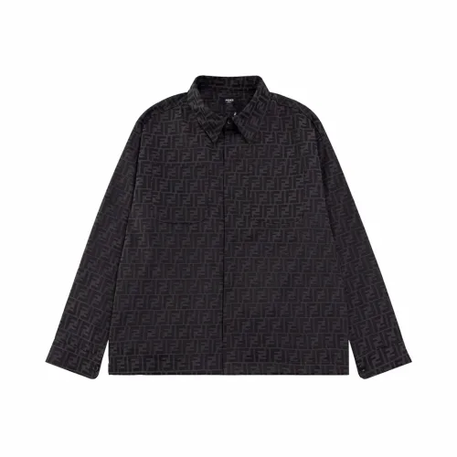 Fendi Men Womens Shirt Coat Luxury Brand Mens Jacket Top Quality   