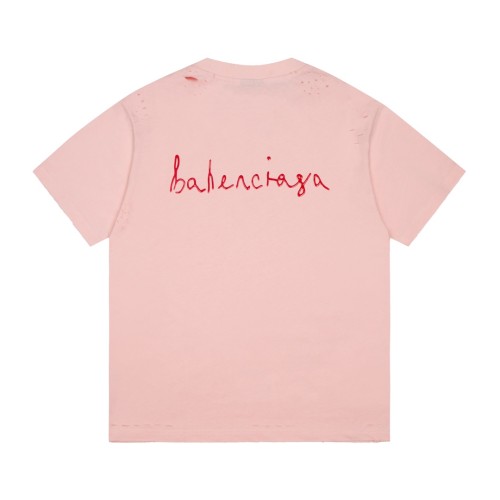 Balenciaga Luxury Brand Women Mens Short Sleeve T-Shirt   