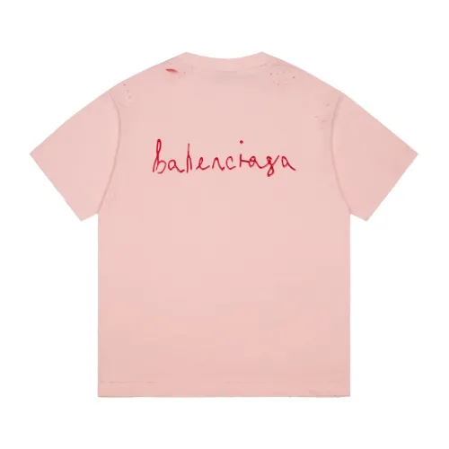 Balenciaga Luxury Brand Women Mens Short Sleeve T-Shirt   