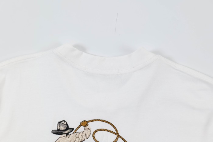 Louis Vuitton Luxury Brand Men Womens Short Sleeve T-Shirt Graphic Embroidered Cotton T-Shirt 1AFXNO   