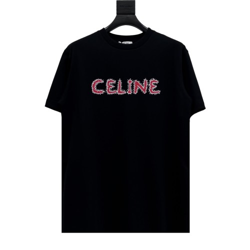 Celine Luxury Brand Women Mens Short Sleeve T-Shirt   