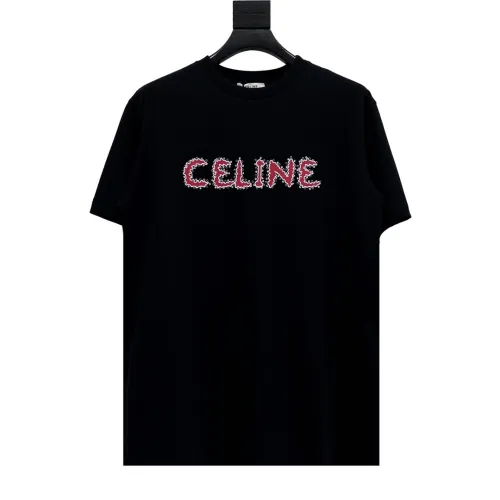 Celine Luxury Brand Women Mens Short Sleeve T-Shirt   