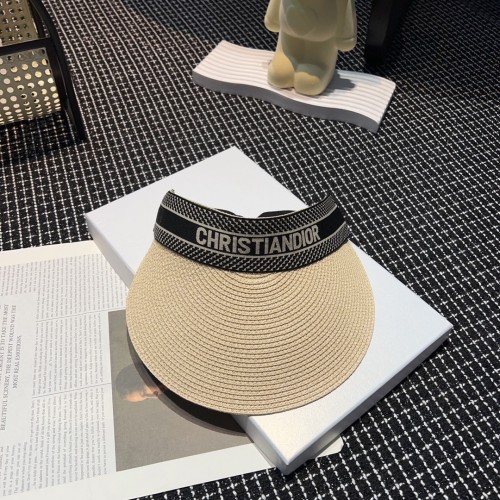 Dior Womens Visor Hat Luxury Brand Design Dior Cap with Original Box  