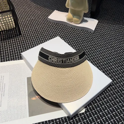 Dior Womens Visor Hat Luxury Brand Design Dior Cap with Original Box  