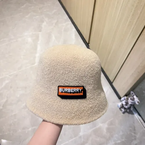 Burberry Womens Mens Cap Bucket Hat Luxury Brand with Original Box  