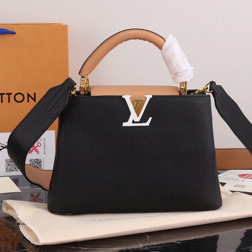 Louis Vuitton Womens Bags Handbags Luxury Brand CAPUCINES BB Leather Messenger Shoulder Bags M52689