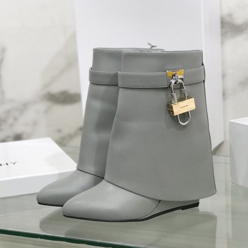 Givenchy Womens Shoes Boots Fashion Type Luxury Brand GIVENCHY BOOTS IN LEATHER with Original Box