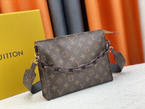 Louis Vuitton Mens Womens Unisex Bags Clutch Luxury Brand Fashion Type Pochette Voyage M47545 with Original Box