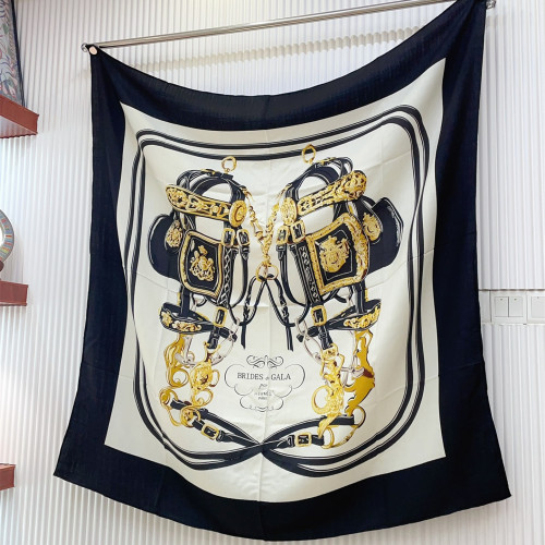 Hermes Scarves Womens Fashion Scarf Shawl 105