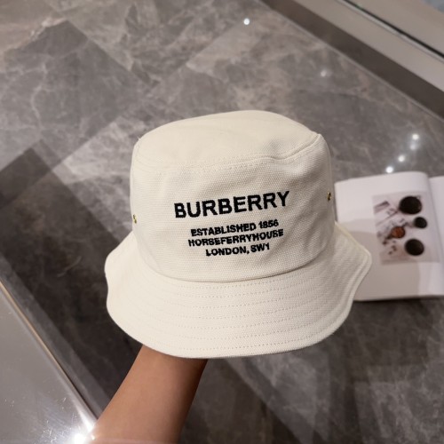 Burberry Womens Mens Cap Bucket Hat Luxury Brand with Original Box  