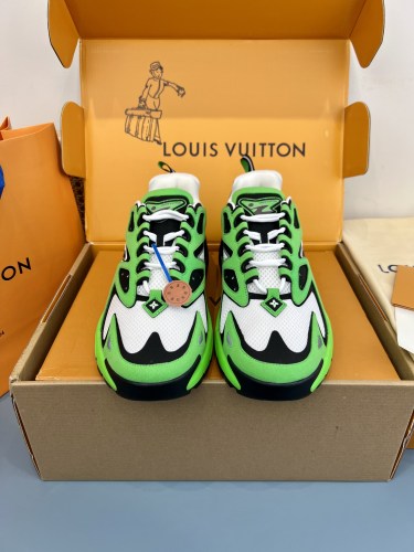 Louis Vuitton Men Shoes Fashion Sneakers Luxury Brand Mens LV RUNNER TATIC SNEAKER with Original Box 1A9UOJ Whatsapp 