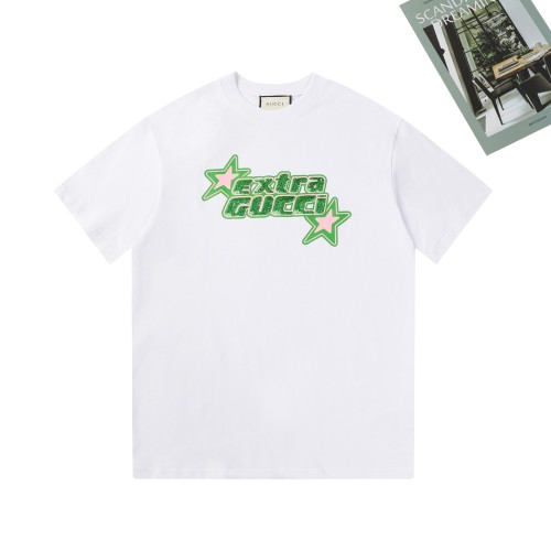 Gucci Luxury Brand Women Mens Short Sleeve T-Shirt   