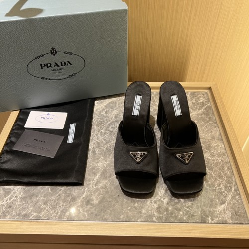 Prada Womens Shoes Sandals Casual Luxury Brand Pumps 9cm Heel with Original Box Whatsapp 