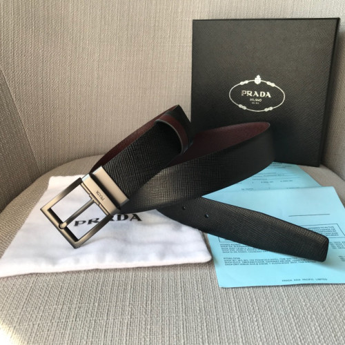 Prada Mens Belt Luxury Brand Fashion Men Belts with Original Box