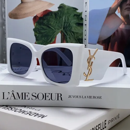 Saint Laurent YSL Sunglasses Luxury Brand Men Womens Sunglasses with Original Box  