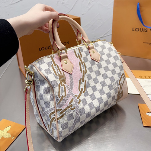 Louis Vuitton Womens Bags Luxury Brand Fashion Type Louis Vuitton SPEEDY BANDOULIÈRE 25 with Original Box M46268