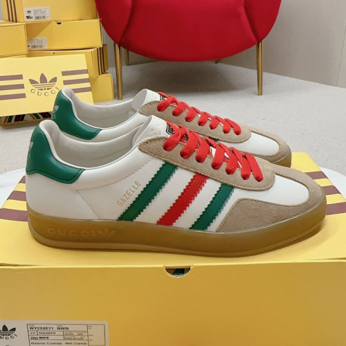Gucci Adidas Gazelle Womens Shoes Sneakers Luxury Brand adidas x Gucci Gazelle sneaker with Original Box Whatsapp 