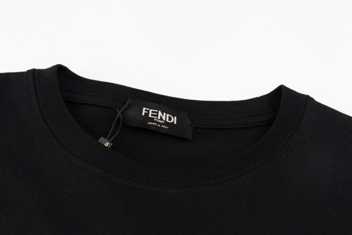 Fendi x Frgmt Luxury Brand Women Mens Short Sleeve T-Shirt   
