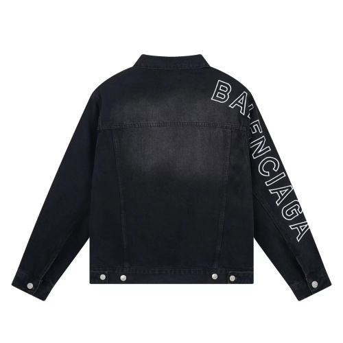 Balenciaga Men Womens Jacket Denim Coat Luxury Brand Mens Jackets Top Quality   
