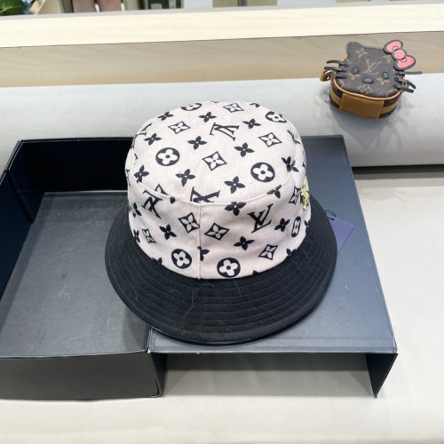 Louis Vuitton Womens Mens Cap Bucket Hat Luxury Brand with Original Box  