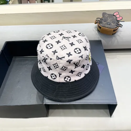 Louis Vuitton Womens Mens Cap Bucket Hat Luxury Brand with Original Box  