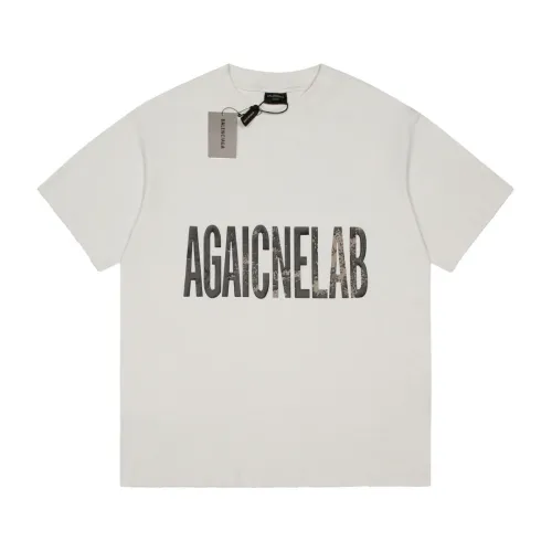 Balenciaga Luxury Brand Women Mens Short Sleeve T-Shirt   