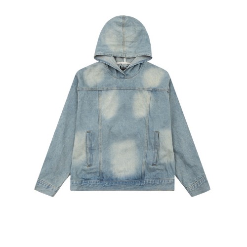 Balenciaga Men Womens Jacket Denim Coat Luxury Brand Mens Hoodie Jackets Top Quality   
