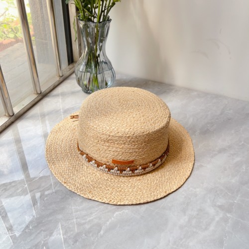 Loewe Womens Bucket Hat Luxury Brand Design Loewe Straw Hats with Original Box  