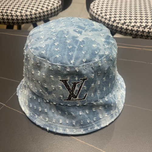 Louis Vuitton Womens Mens Cap Bucket Hat Luxury Brand with Original Box  