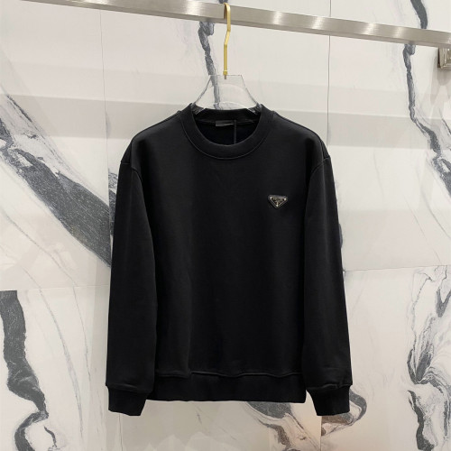 Prada Women Mens Long Sleeve T Shirts Sweatshirt Luxury Brand Mens Sweatshirts   