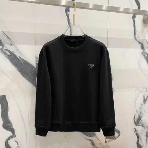 Prada Women Mens Long Sleeve T Shirts Sweatshirt Luxury Brand Mens Sweatshirts   