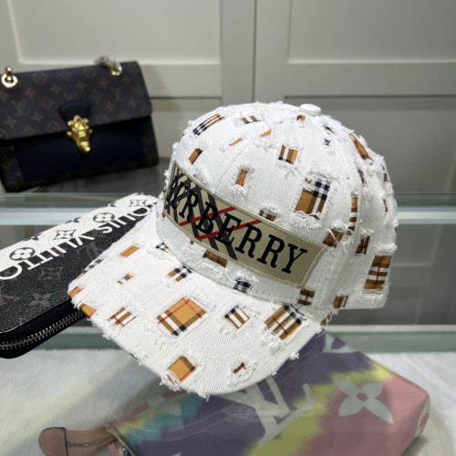 Burberry Womens Mens Cap Baseball Hat Luxury Brand with Original Box  