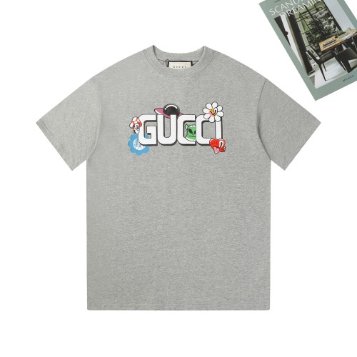 Gucci Luxury Brand Women Mens Short Sleeve T-Shirt   