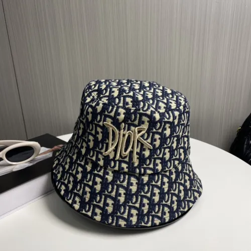 Dior Men Womens Bucket Hat Luxury Brand Design Dior Cap with Original Box  