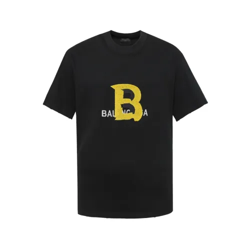 Balenciaga Luxury Brand Women Mens Short Sleeve T-Shirt   