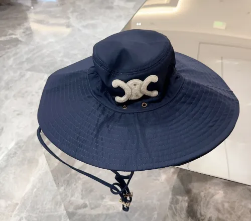 Celine Men Womens Hats Luxury Brand Design Celine Bucket Hat with Original Box  