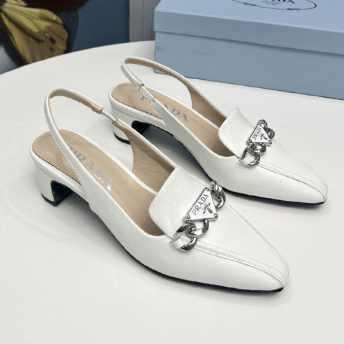 Prada Womens Shoes Sandals Casual Luxury Brand Pumps 4.5cm Heel with Original Box Whatsapp 