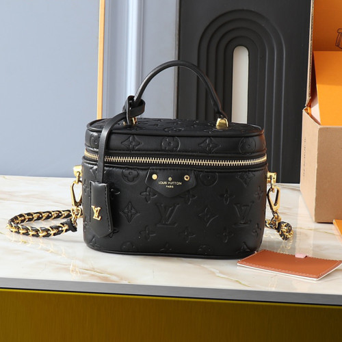 Louis Vuitton Womens Bags Handbags Luxury Brand Vanity PM Messenger Shoulder Bags with Original Box M25123   