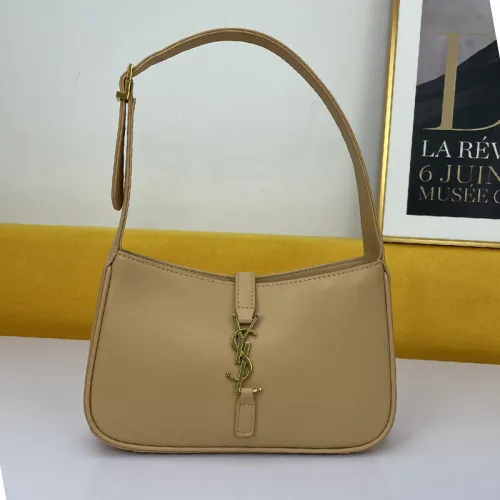Saint Laurent YSL Womens Bag LE FERMOIR HOBO BAG IN SHINY LEATHER Designer Luxury Brand Women Shoulder Messenger Bags with Original Box