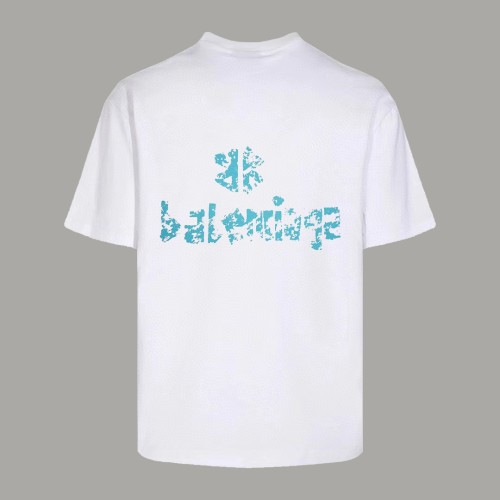 Balenciaga Luxury Brand Women Mens Short Sleeve T-Shirt   