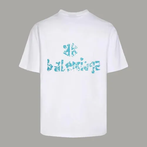 Balenciaga Luxury Brand Women Mens Short Sleeve T-Shirt   